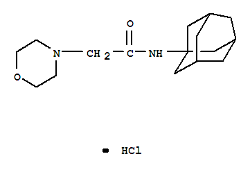 2-(morpholin-4-yl)-N-(tricyclo[3.3.1.1~3,7~]dec-1-yl)acetamide hydrochloride (1:1)