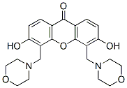 4,5-Bis(morpholinomethyl)-3,6-dihydroxy-9H-xanthen-9-one