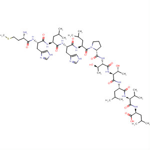 L-Leucine,L-methionyl-L-histidyl-L-leucyl-L-histidyl-L-leucyl-L-prolyl-L-threonyl-L-threonyl-L-leucyl-L-valyl-