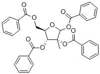 1,2,3,5-Tetra-O-benzoyl-2C-methyl-D-ribofuranose