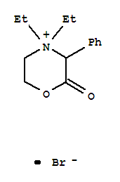 4,4-diethyl-2-oxo-3-phenylmorpholin-4-ium bromide