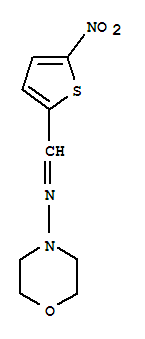 N-[(5-nitrothiophen-2-yl)methylidene]morpholin-4-amine