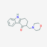 3-(morpholin-4-ylmethyl)-1,2,3,9-tetrahydro-4H-carbazol-4-one