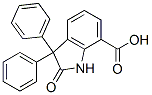 2,3-Dihydro-2-oxo-3,3-diphenyl-1H-indole-7-carboxylic acid