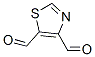 1,3-Thiazole-4,5-dicarboxaldehyde molecular structure