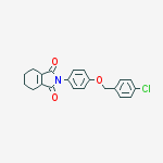 2-[4-[(4-chlorophenyl)methoxy]phenyl]-4,5,6,7-tetrahydroisoindole-1,3-dione