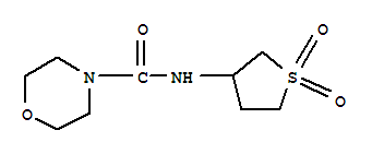 4-Morpholinecarboxamide,N-(tetrahydro-1,1-dioxido-3-thienyl)-