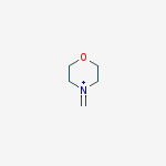 Morpholinium, 4-methylene-