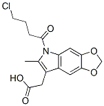 5-(4-Chlorobutyryl)-6-methyl-5H-1,3-dioxolo[4,5-f]indole-7-acetic acid