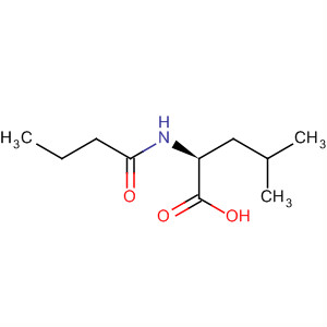 L-Leucine, N-(1-oxobutyl)-