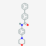 N-(4-MORPHOLIN-4-YLPHENYL)-4-PHENYL-BENZAMIDE