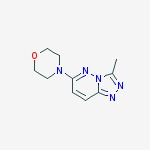 1,2,4-Triazolo[4,3-b]pyridazine, 3-methyl-6-(4-morpholinyl)-