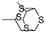 1,10-Dimethyl-2,4,6,8-tetrathiaadamantane molecular structure