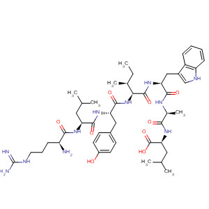 L-Leucine, L-arginyl-L-leucyl-L-tyrosyl-L-isoleucyl-L-tryptophyl-L-alanyl-