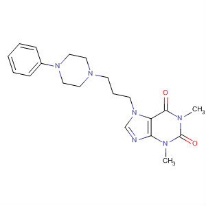 1H-Purine-2,6-dione,3,7-dihydro-1,3-dimethyl-7-[3-(4-phenyl-1-piperazinyl)propyl]-