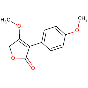 2(5H)-Furanone, 4-methoxy-3-(4-methoxyphenyl)- molecular structure