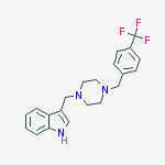 3-[[4-[[4-(trifluoromethyl)phenyl]methyl]piperazin-1-yl]methyl]-1h-indole