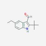 1H-INDOLE-3-CARBOXALDEHYDE,2-(1,1-DIMETHYLETHYL)-5-ETHYL-