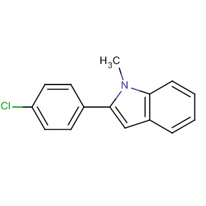 1H-Indole, 2-(4-chlorophenyl)-1-methyl-