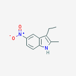 1H-Indole, 3-ethyl-2-methyl-5-nitro-