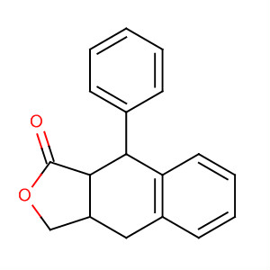 Naphtho[2,3-c]furan-1(3H)-one, 3a,4,9,9a-tetrahydro-9-phenyl- molecular structure