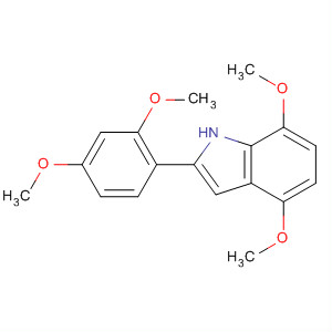 1H-Indole, 2-(2,4-dimethoxyphenyl)-4,7-dimethoxy-