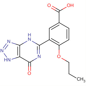 Benzoic acid,3-(4,7-dihydro-7-oxo-1H-1,2,3-triazolo[4,5-d]pyrimidin-5-yl)-4-propoxy-