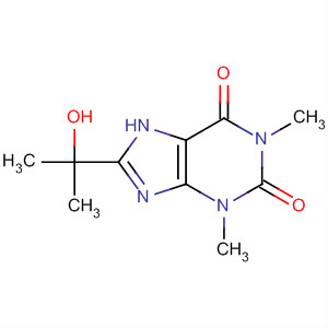 1H-Purine-2,6-dione,3,7-dihydro-8-(1-hydroxy-1-methylethyl)-1,3-dimethyl-