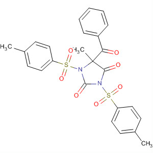 2,4-Imidazolidinedione,5-benzoyl-5-methyl-1,3-bis[(4-methylphenyl)sulfonyl]-