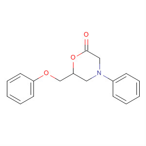 2-Morpholinone, 6-(phenoxymethyl)-4-phenyl-