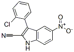 3-(2-Chlorophenyl)-5-nitro-1H-indole-2-carbonitrile