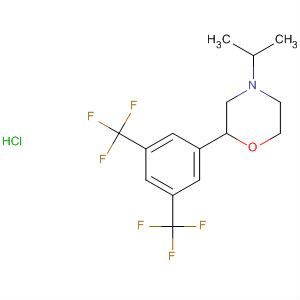 Morpholine, 2-[3,5-bis(trifluoromethyl)phenyl]-4-(1-methylethyl)-,hydrochloride