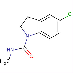 1H-Indole-1-carboxamide, 5-chloro-2,3-dihydro-N-methyl-