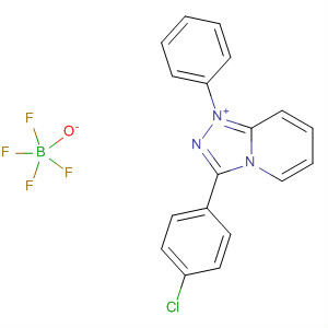1,2,4-Triazolo[4,3-a]pyridinium, 3-(4-chlorophenyl)-1-phenyl-,tetrafluoroborate(1-)