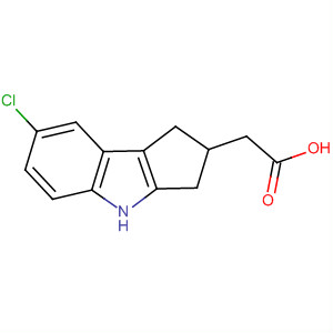 Cyclopent[b]indole-2-acetic acid, 7-chloro-1,2,3,4-tetrahydro-
