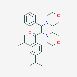 1-[2,4-di(propan-2-yl)phenyl]-2,3-di(morpholin-4-yl)-3-phenylpropan-1-one