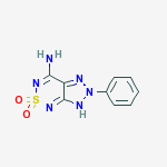 2-phenyl-2,3-dihydro[1,2,3]triazolo[4,5-c][1,2,6]thiadiazin-7-amine 5,5-dioxide