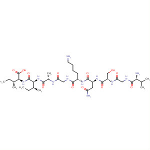 L-Isoleucine,L-valylglycyl-L-seryl-L-asparaginyl-L-lysylglycyl-L-alanyl-L-isoleucyl-