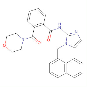 Benzamide,2-(4-morpholinylcarbonyl)-N-[1-(1-naphthalenylmethyl)-1H-imidazol-2-yl]-