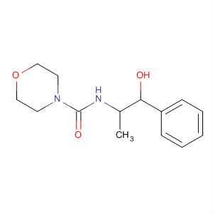 4-Morpholinecarboxamide, N-(2-hydroxy-1-methyl-2-phenylethyl)-