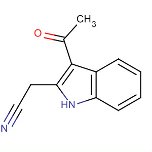 1H-Indole-2-acetonitrile, 3-acetyl-