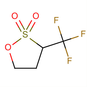 1,2-Oxathiolane, (trifluoromethyl)-, 2,2-dioxide molecular structure