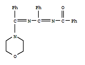 N-[(E)-{[(Z)-morpholin-4-yl(phenyl)methylidene]amino}(phenyl)methylidene]benzamide