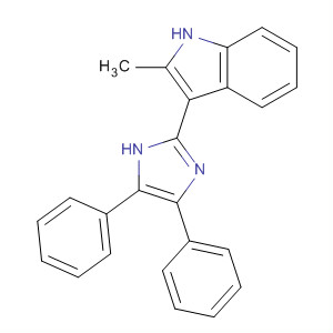 1H-Indole, 3-(4,5-diphenyl-1H-imidazol-2-yl)-2-methyl-