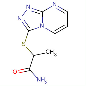 Propanamide, 2-(1,2,4-triazolo[4,3-a]pyrimidin-3-ylthio)-