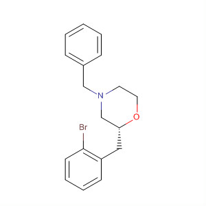 Morpholine, 2-[(S)-bromophenylmethyl]-4-(phenylmethyl)-, (2R)-