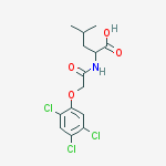 N-[(2,4,5-trichlorophenoxy)acetyl]leucine