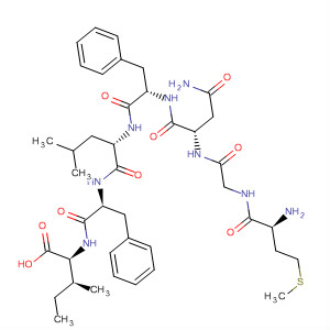 L-Isoleucine,L-methionylglycyl-L-asparaginyl-L-phenylalanyl-L-leucyl-L-phenylalanyl-