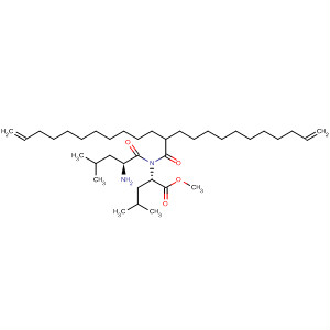 L-Leucine, N-[1-oxo-2-(10-undecenyl)-12-tridecenyl]-L-leucyl-, methylester