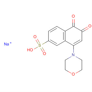 2-Naphthalenesulfonic acid, 5,6-dihydro-8-(4-morpholinyl)-5,6-dioxo-,sodium salt